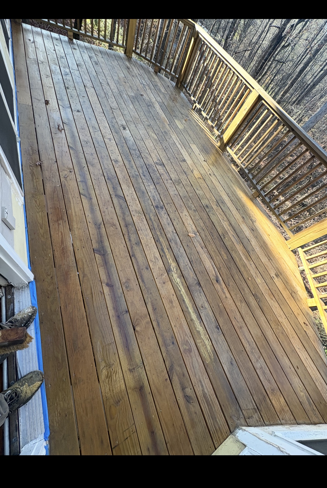 New wood privacy fence on a Jackson County property